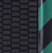 Black w/ Green Border